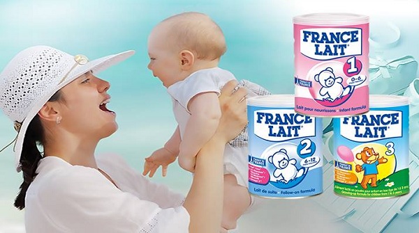 Sữa France Lait nhập khẩu nguyên lon từ Pháp